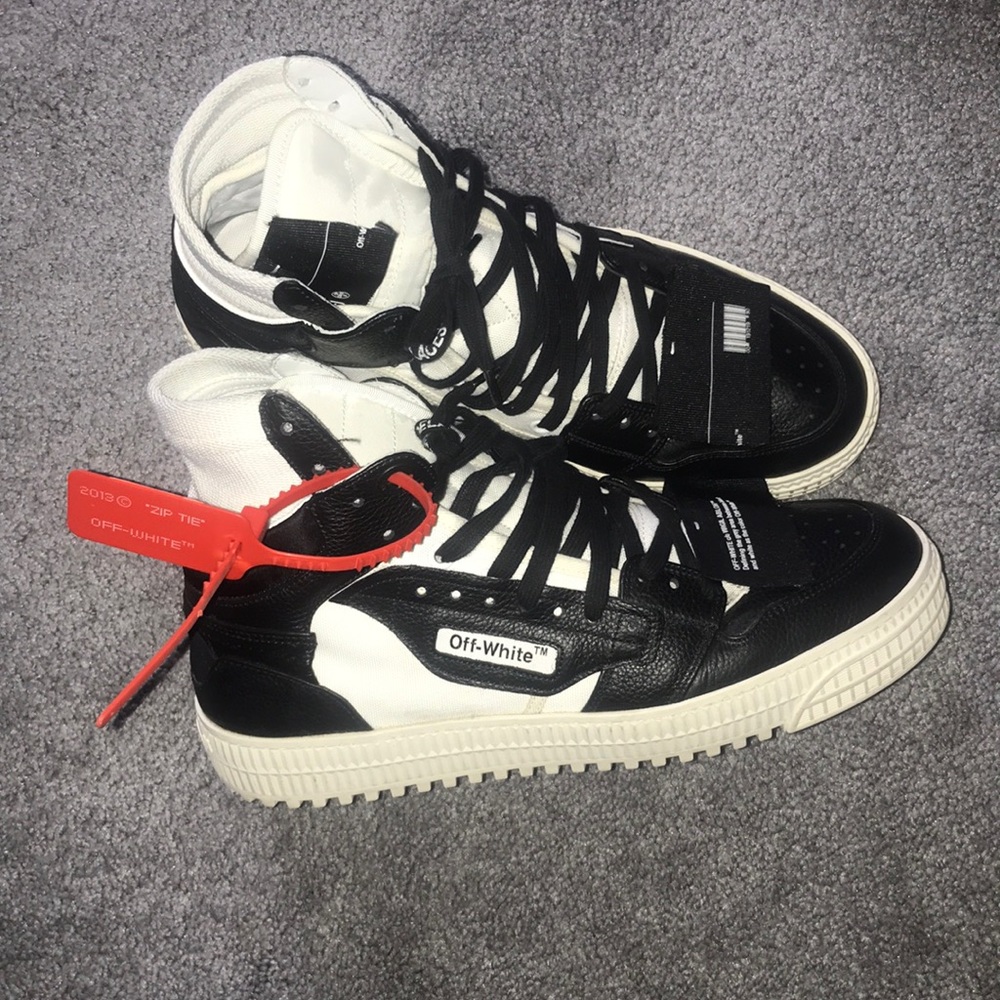 Off white sneakers